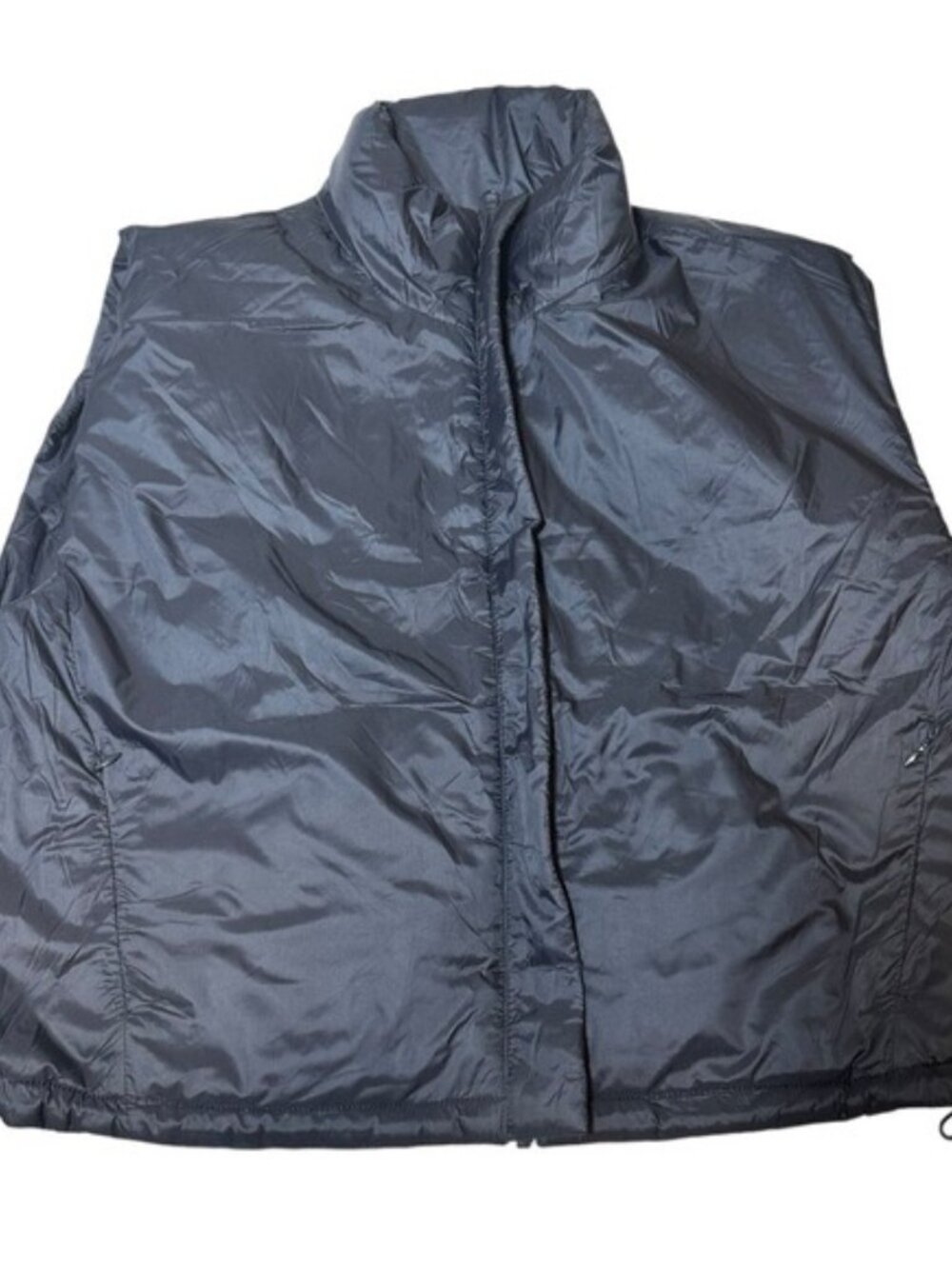 Zella NWT Women's Reversible Quilted Nylon Puffer Vest Size Large Black - Picture 8 of 10